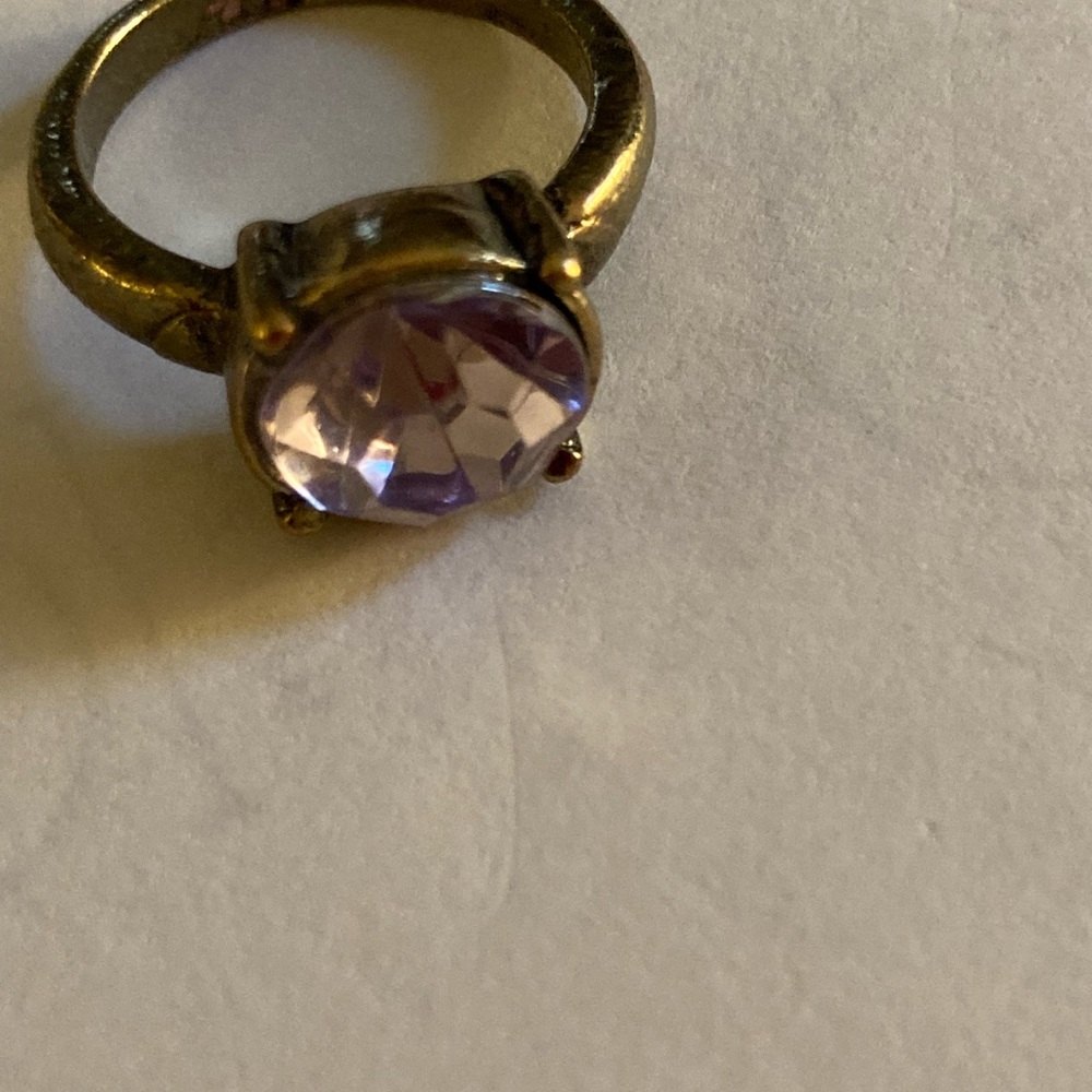 Vintage ring. Costume jewelry for cosplay